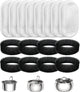 Filter cartridges - For pet water dispensers - including 8 cat fountain filters and 8 pump sponges