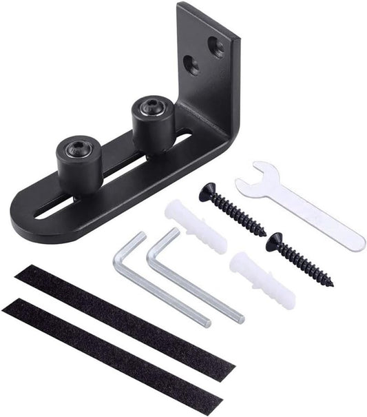 Sliding door system - Adjustable floor guide - Sliding door hardware - Floor guide roller - Adjustable door guide - For sliding doors Sliding door - Barn door - Guide - Sliding rails