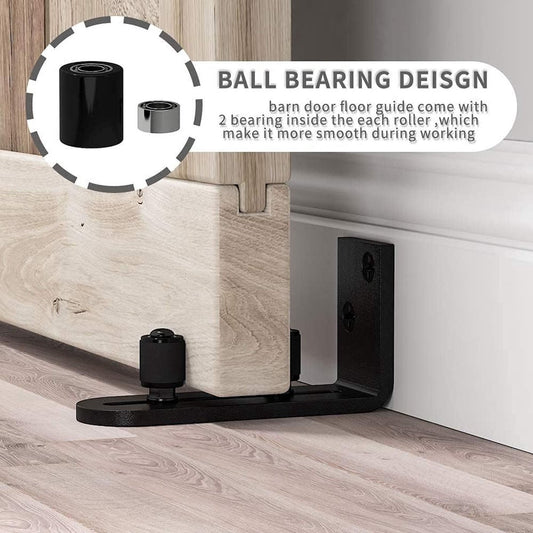 Sliding door system - Adjustable floor guide - Sliding door hardware - Floor guide roller - Adjustable door guide - For sliding doors Sliding door - Barn door - Guide - Sliding rails
