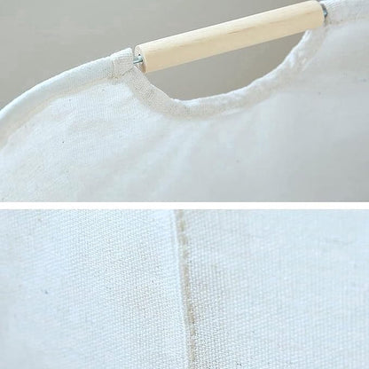Cotton Laundry Basket - Laundry Bag - Laundry Basket - With Handles - 30x30x40cm - Durable - High Capacity - Foldable - Laundry Box - Clothes Organizer - Laundry Basket - Laundry Baskets - Dirty Clothes Basket - Storage Basket - Simple