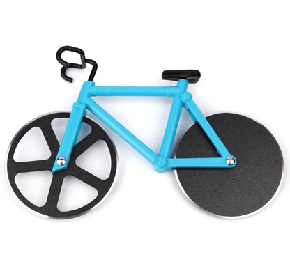 Pizza Cutter - Professional High Quality Bicycle Pizza Cutter - Creative Multifunctional Bicycle Pizza Knife - Pizza Bike - Pizza Knife - Pizza Accessories - With Non-Stick Coating - Party Pizza Cutter - Practical and Beautiful Decoration - Great Gift Ide