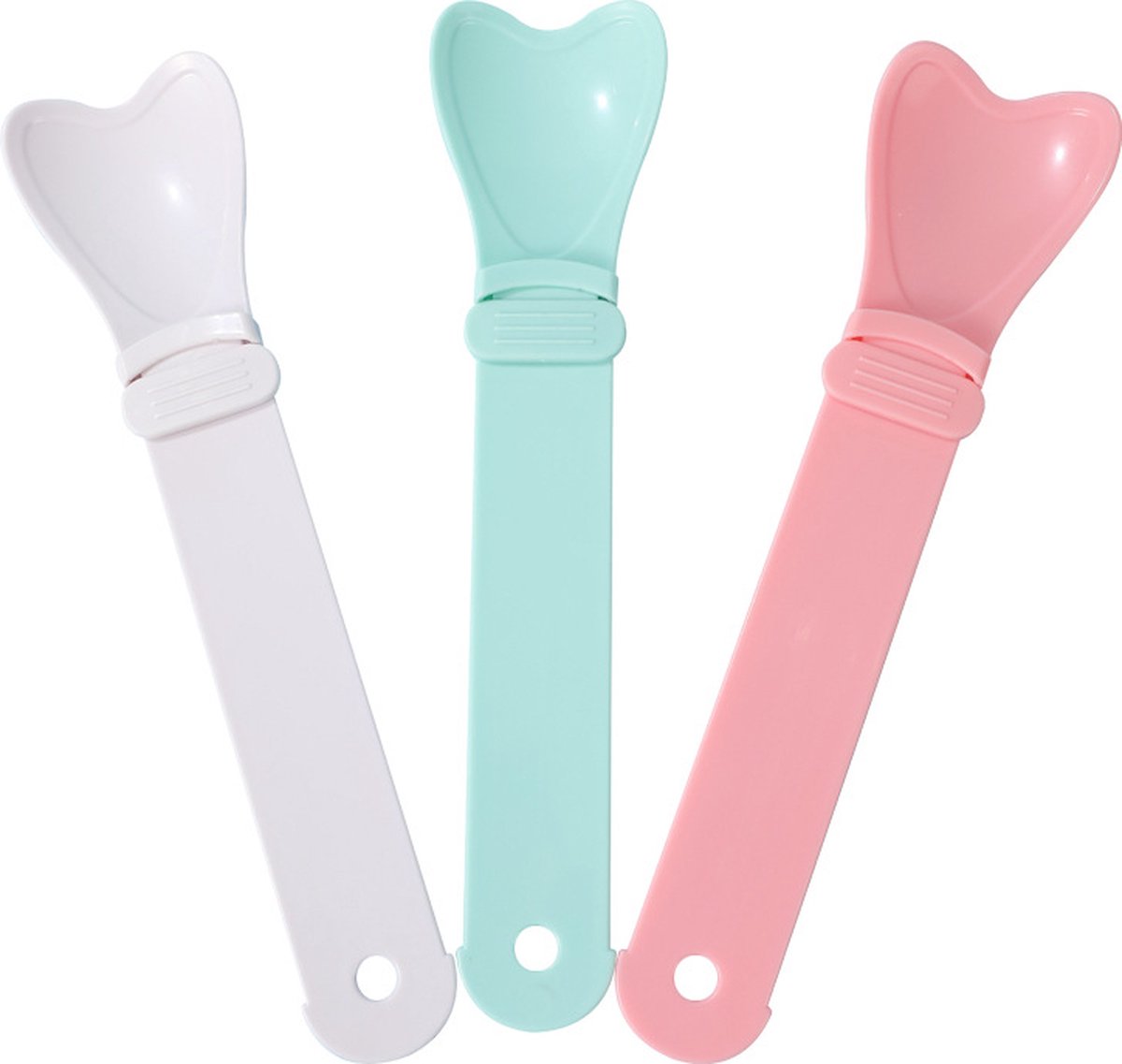 Cat Food - Cat Treats Spoon - Cat Treats Spoon - Snack Spoon for Pets - Feeder - Cat Treats Spoon - Cat Spoon - Hanging Design - For Squeezing Out Puree and Snacks - 3 Pieces
