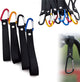 Stroller Hook - 10 Pieces - Bicycle Hook - Stroller Bag Hook - With Carabiner - Extra Sturdy - Bag Hook - Shopping Hook - Universal Hook - Buggy Hook - Diaper Bag Hook - Suitable For Bicycles, Electric Bikes, Strollers - 5 Colors