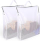 Laundry Bags 2 Pieces - Laundry Bags - Laundry Nets - Laundry Bags with Zippers - Protect Your Laundry and Washing Machine - 50x40x10 Cm - Large Laundry Net - Mesh Laundry Bags with Zippers - Reusable Laundry Bag with Handle - For Home, Dormitory, Hotel,