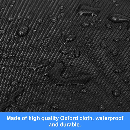 Waterproof sandbox cover - 150x150x20cm - with drawstring - Oxford cloth - Suitable for sandbox, swimming pool, patio, garden, square - suitable for protecting children's toys - black