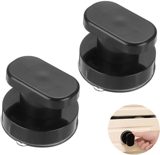 pieces - Door handle - Suction cup door grip - Suction cup handle - suction cup glass mirror door handle - suction cup handles for sliding doors - shower door handle - self-adhesive push-pull armrest - cabinet handles - for window, cabinet, toilet - 62x50