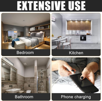 Countdown Switch - 30 minutes - Countdown timer switch - Mechanical countdown timer socket - time switch - timer light switch - with timer - timer socket - for bathroom extractor fan, garage, laundry room, storage room or spa - white