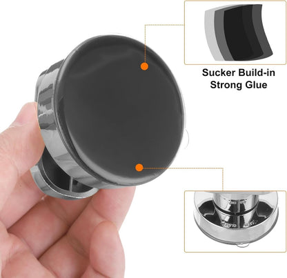 pieces - Door handle - Suction cup door grip - Suction cup handle - suction cup glass mirror door handle - suction cup handles for sliding doors - shower door handle - self-adhesive push-pull armrest - cabinet handles - for window, cabinet, toilet - 62x50