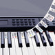 Piano/Keyboard Stickers - 88 keys - Removable Piano Key Stickers - piano stickers - Silicone - learn to play strip - Piano key stickers - Reusable - removable - with numbers - Easily Learn Music Notes - for beginners