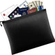 Fireproof document bag - fireproof and waterproof money bag with zipper for cash - Fireproof Document Bags - 13.4 x 9.4 Inch Waterproof and Fireproof Money Bag Document Holder with Zipper - Fireproof Safe Storage Bag