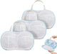 3 pieces - 20*34 cm - bra laundry bag - laundry bag - with plastic backing - mesh laundry bag - reusable - underwear laundry net for women - bra protector for washing machine - with zipper - for washing machine - household items - clothing protection - bl