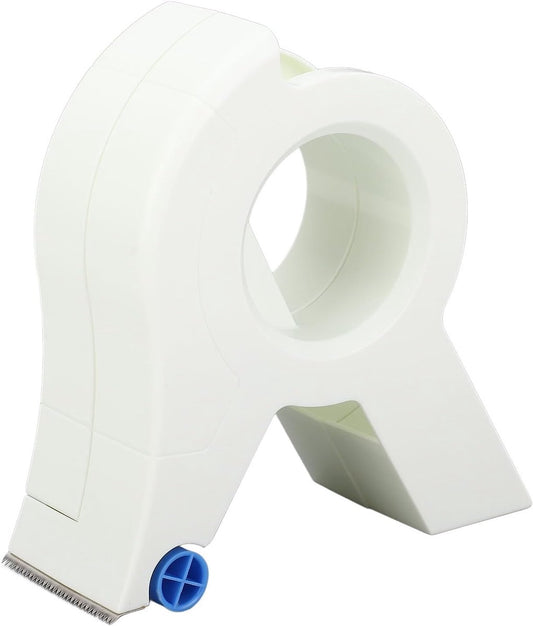Tape Dispenser - Portable masking tape dispenser - adhesive tape dispenser - Seam sticker tool - for wall and floor painting - for paintwork, windows and door frames - 15*10.4 cm - white