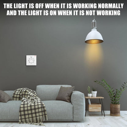 Countdown Switch - 60 minutes - Countdown timer switch - Mechanical countdown timer socket - time switch - timer light switch - with timer - timer socket - for bathroom extractor fan, garage, laundry room, storage room or spa - white