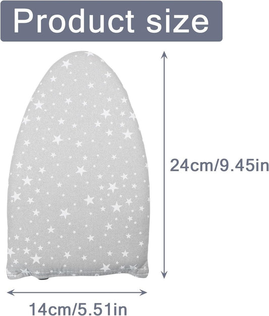 1 piece - Handheld ironing board - Steam glove - Steam ironing glove for clothing - Ironing tool - steam glove for ironing board with finger loop - mini ironing board - ironing board - ironing pad - 24*14 cm - grey