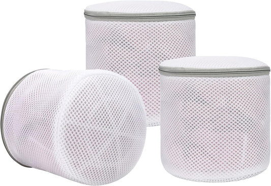 Laundry Bags Protection 3-Piece - For Bra, Underwear & Delicate Clothing - Shape-Retaining Mesh Bags