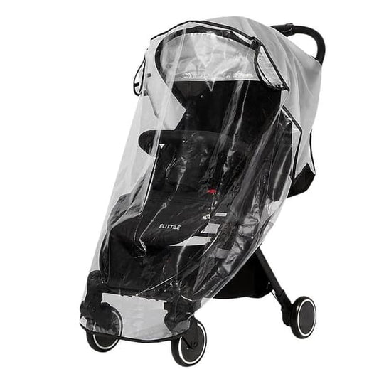 Universal Stroller Rain Cover 5-in-1 Transparent Weather Protection for Infants