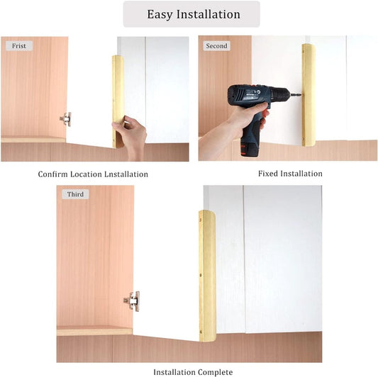 10 pieces - Handle - Furniture handle - Kitchen cabinet handles - Concealed handle - Furniture handles - Cabinet handle - Drawer handles - Door handle - Brushed gold - Arc handle - Aluminum alloy - 96mm