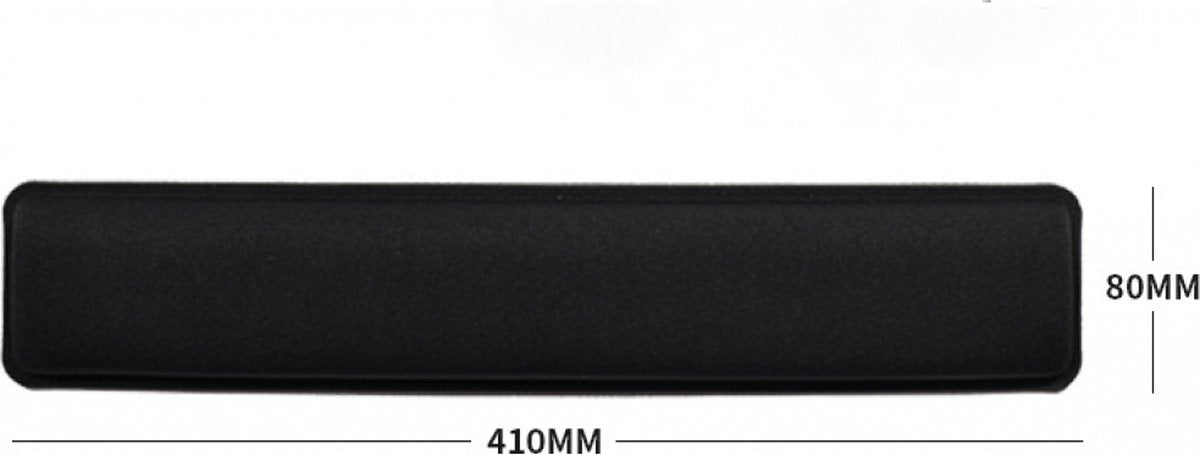 Wrist rest keyboard - wrist support - wrist protectors - wrist rest - computer - Black - cloth - 410*80*22mm