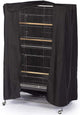 Parrot Cage Cover - Birdcage Cover and Dustproof Covers - Good Night Cover for Parrots - 210D Oxford Cloth - 104*69*122cm - Universal - Blackout - Waterproof - Black