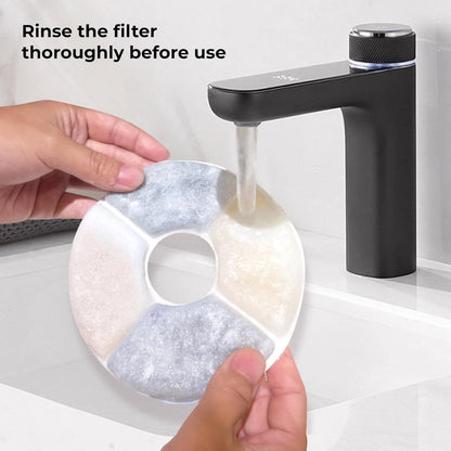 12 Pieces - Drinking Fountain Filters Refills - Water Fountain Filters - Drinking Fountain Filters - Replacement Filter Cat Fountain - Drinking Filter - Activated Carbon Filter - Round - Filter Replacement Filter - White - 12.5*3.5cm - Refills