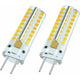 G6.35 LED Bulb 12V 7W 50W Equivalent Warm White 3000K 360 Degree Beam Angle for Cabinet Lighting Non Dimmable 2 Pack