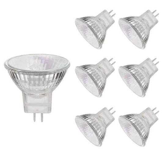 MR11 Halogen Lamp 20W 12V High CRI 6-Pack
