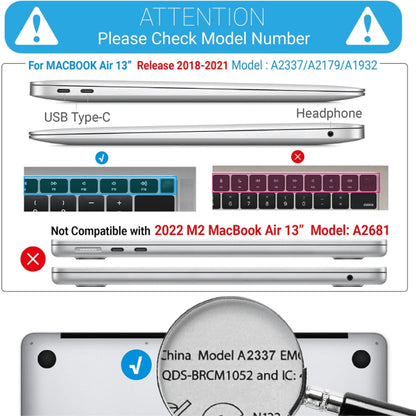 Compatible with Apple MacBook Air 13 Replacement Battery, High Capacity, Long Lasting Power A1466