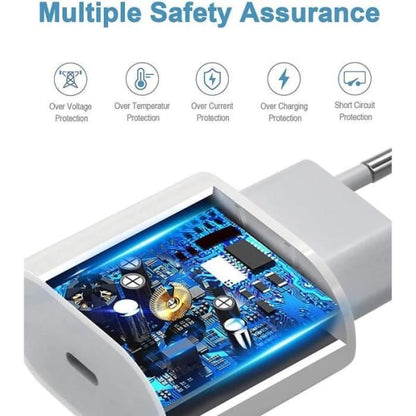 Compatible with Samsung A25 A15 A05 A05s A35 A55 Charger and Cable 25W White Type-C Fast Charging