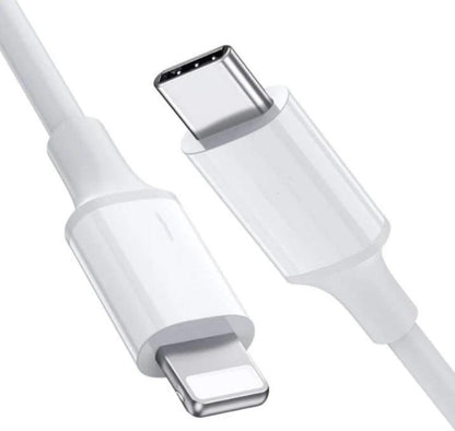 Compatible with Apple Lightning Cable 3-Pack 2m USB-C Charging and Data Transfer White