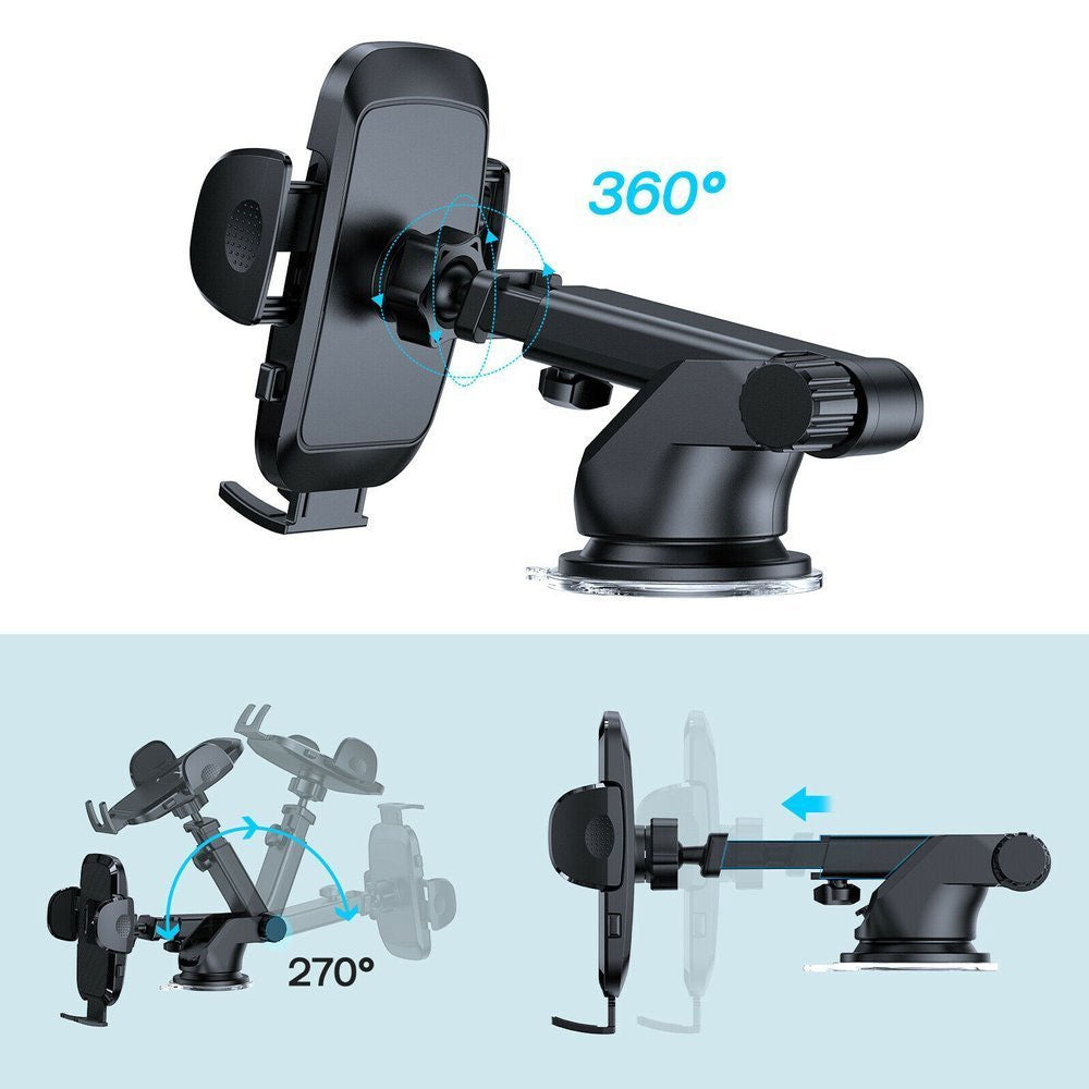 Joyroom Car Holder with Telescopic Arm and Suction Cup