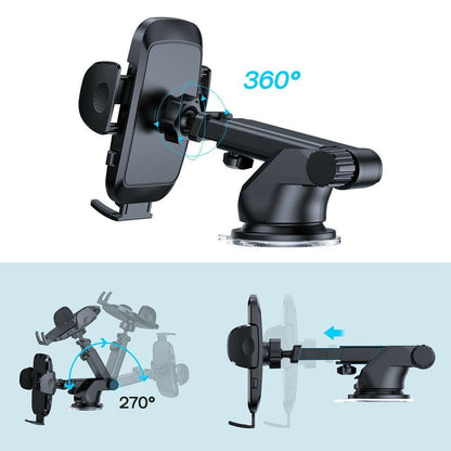 Joyroom Car Holder with Telescopic Arm and Suction Cup