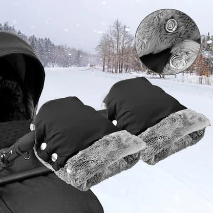 Stroller Gloves Mittens Warm Fleece Cotton DXGHC