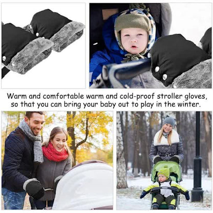 Stroller Gloves Mittens Warm Fleece Cotton DXGHC