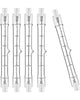 R7s Halogen Bulb Set of 5, 78mm 80w 230v, Dimmable Halogen Rod for Construction Site Floodlights