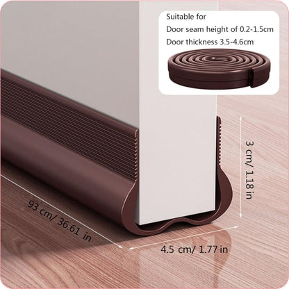 Soundproofing Door Strip White 93 cm