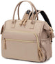 Convertible Diaper Bag - Wide Opening - 14 Pockets - Stylish - Baby Changing Bag - with Stroller Buckle - Diaper Bag - Waterproof (Off-White)