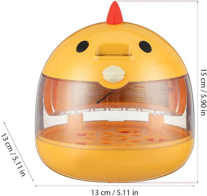 Incubator - Egg incubator | Incubator with a capacity of 4 eggs - with automatic temperature and humidity control - suitable for hatching eggs of chickens, ducks, geese, quails, parrots and other poultry