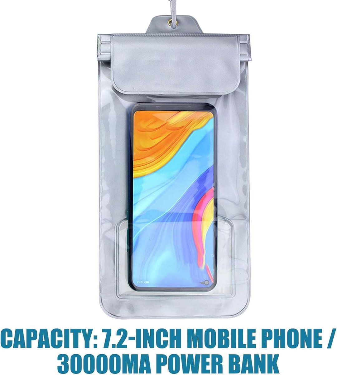 Phone Cases - Waterproof Phone Cases - Portable Phone Cases with Lanyard - Protective Phone Stand Cases - With Hole Design - Easy to Use - Suitable for Beaches, Travel and Cruises