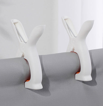 Clothes Pegs - Drying Pegs - Plastic Clothes Pegs - Non-slip clothes pegs for drying sheets and blankets, household use, sturdy and user-friendly clothes pegs - 2-pack