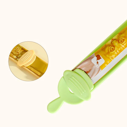 spoon for cats - Squeeze spoon for cat food - Feeding spoon for cat treats - Feeding spoon for wet food - Lick spoon for liquid cat food - Set of 3