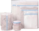 Laundry Bag - Blue Laundry Bags with Zipper - Fine Mesh Storage Bags - Protect Your Laundry and Washing Machine - Laundry Bags for Washing Bras, Underwear, Socks, Baby Clothes, Travel and Storage - Set of 6