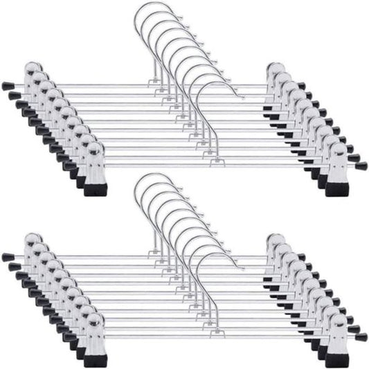 Hanger Clips - 20 pieces - Sock Clips - Clothing Clips & Towel Clips