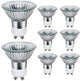 GU10 halogen lamp - 35W - 220V, warm white, 8-pack