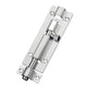 Door Latch - Sliding Latch Made of Stainless Steel 304 with Screws - Suitable for Bathrooms, Bedrooms, Sheds and Garden Toilets - 4" (97mm)