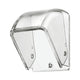 Wireless doorbell waterproof cover - transparent outdoor weatherproof cover - outdoor doorbell protective cover - suitable for wireless doorbell - doorbell with camera - 9x7x7 cm