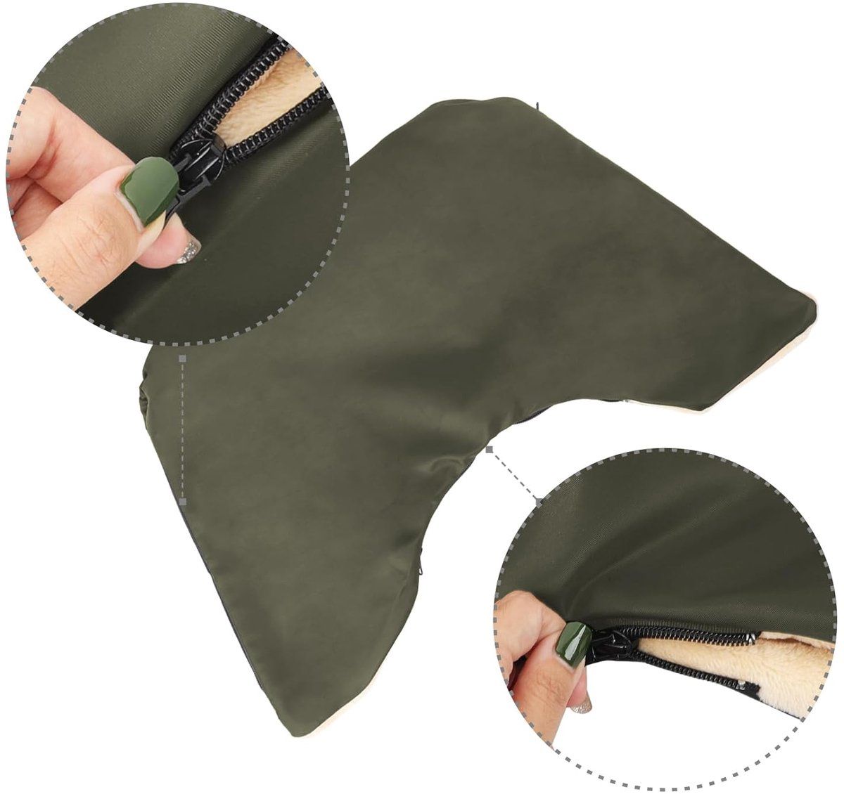Waterproof Hand Muff for Stroller and Buggy, Warm Universal Hand Warmers for Winter, for Winter Riding, Commuting and Outdoor Scooter Use