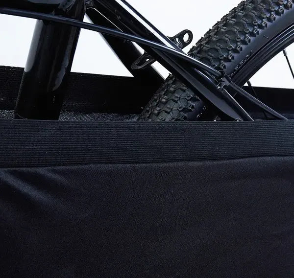 Stretch Polyester Spandex Indoor Bike Cover with Dust and Moisture Protection for Home, Office and Car Storage, Galaxy Print