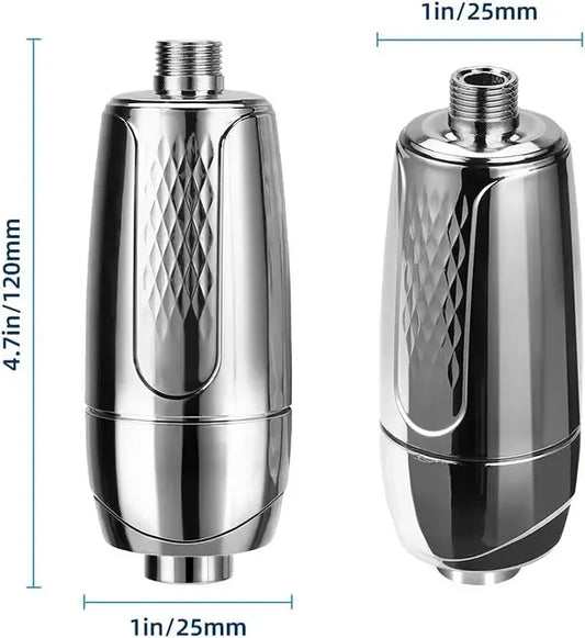 Shower Filter 10-Stage Shower Head Filter with Replaceable Filter Cartridges Water Softener Shower Head to Remove Chlorine Too Hard