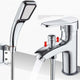 Shower Mixer Shower Faucet Single Hole Hot and Cold Dual-use Faucet Alloy, Hot and Cold Basin Faucet with Shower Dual-use Single Hole Valve