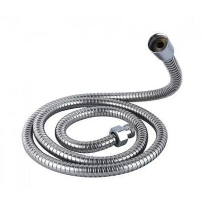3m Shower Hose- Stainless Steel Shower Hose, stainless steel construction, 300 x 2 cm Overall Size, Silver Finish